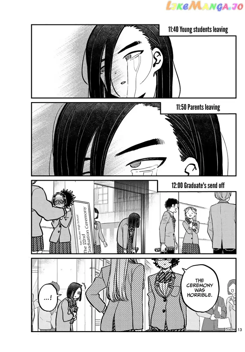 Komi-san wa Komyushou desu Chapter 315 page 13