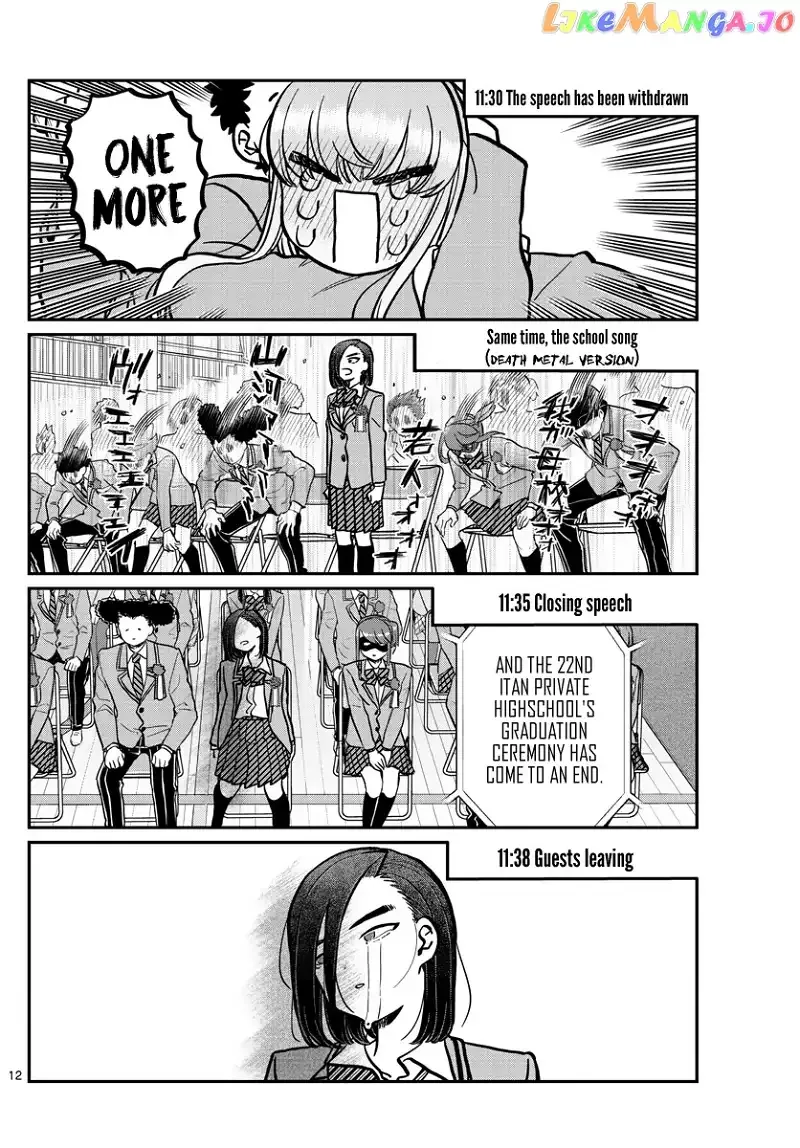 Komi-san wa Komyushou desu Chapter 315 page 12