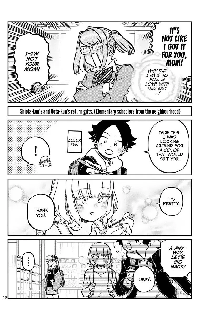 Komi-san wa Komyushou desu Chapter 316 page 10
