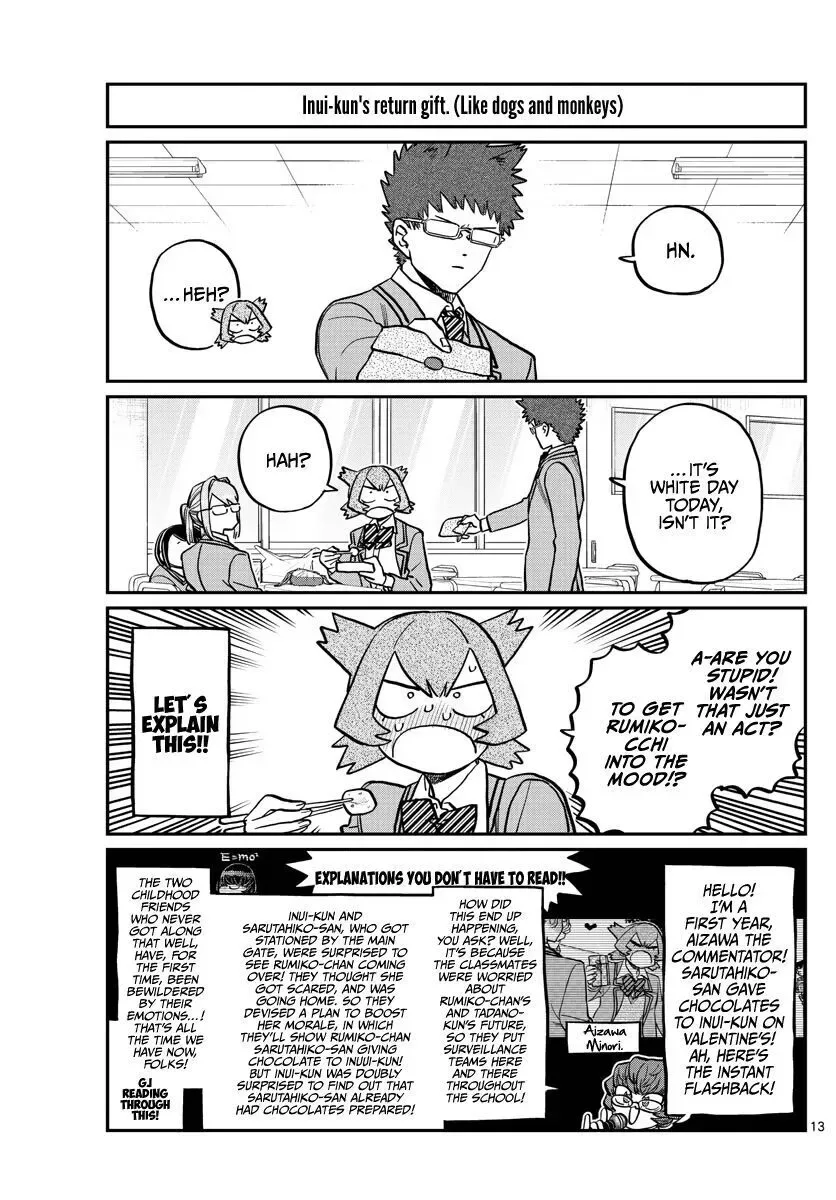 Komi-san wa Komyushou desu Chapter 316 page 13