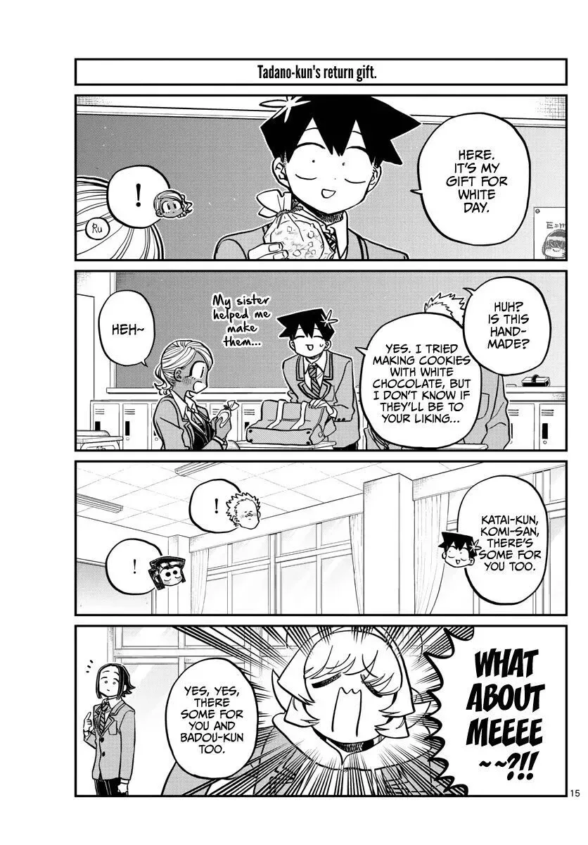 Komi-san wa Komyushou desu Chapter 316 page 15