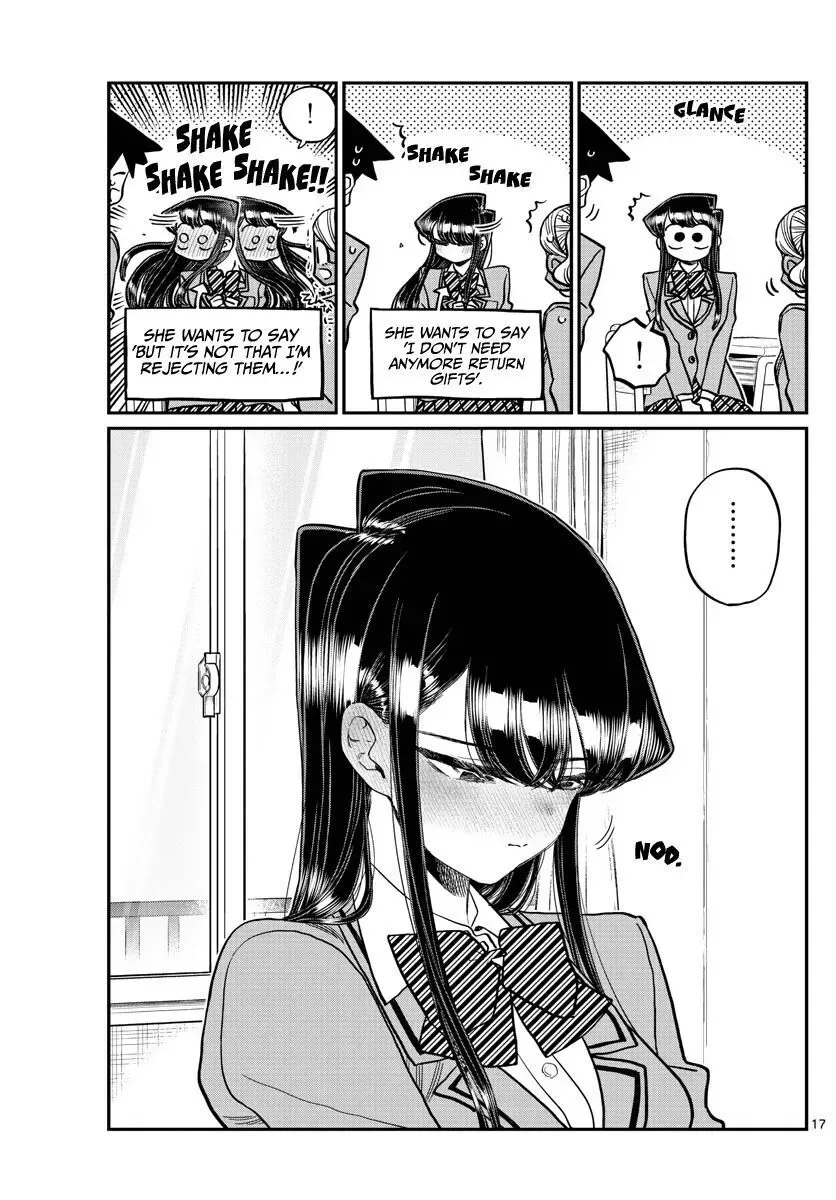 Komi-san wa Komyushou desu Chapter 316 page 17