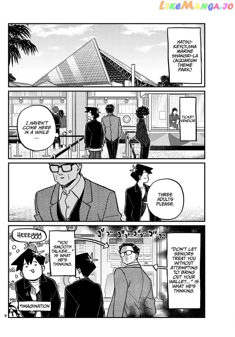 Komi-san wa Komyushou desu Chapter 317 page 8