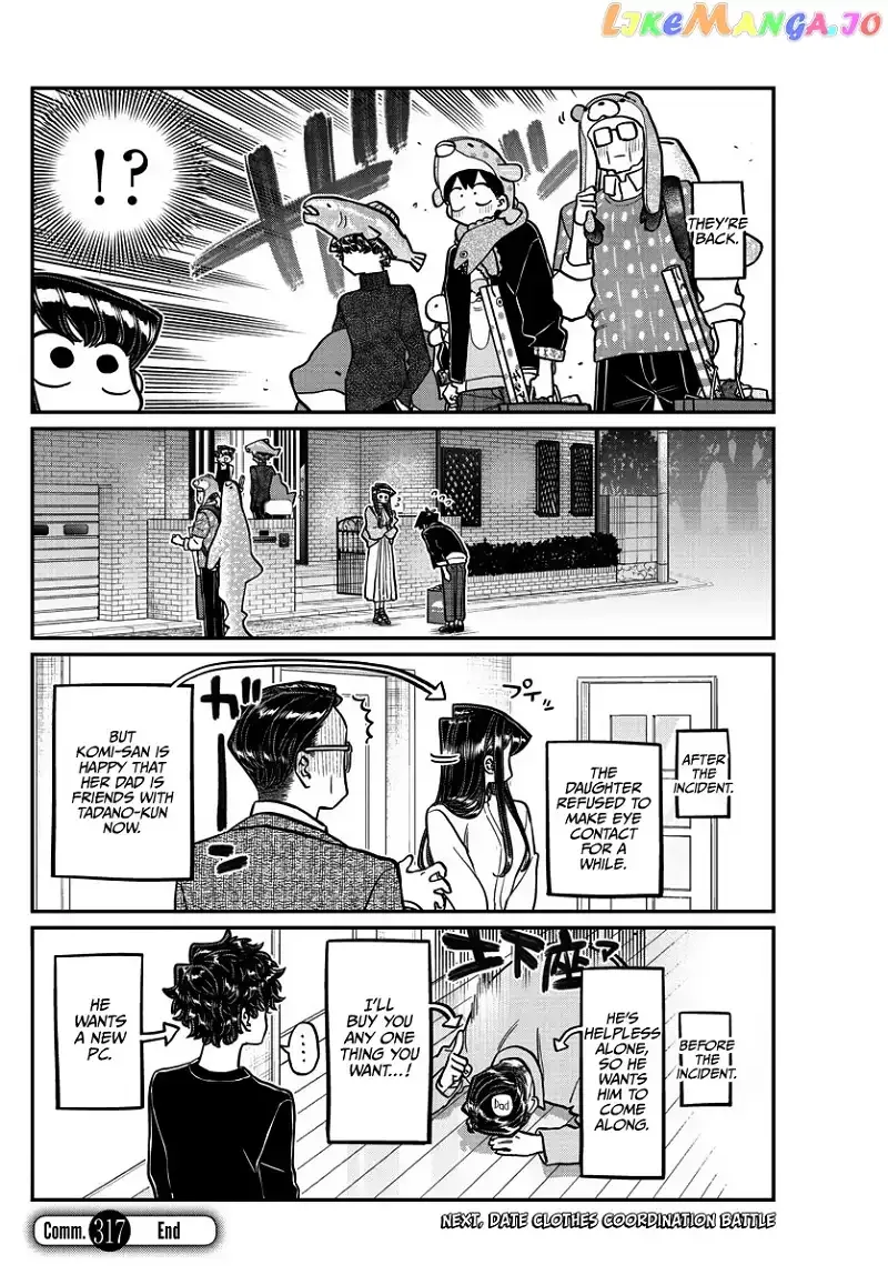 Komi-san wa Komyushou desu Chapter 317 page 18