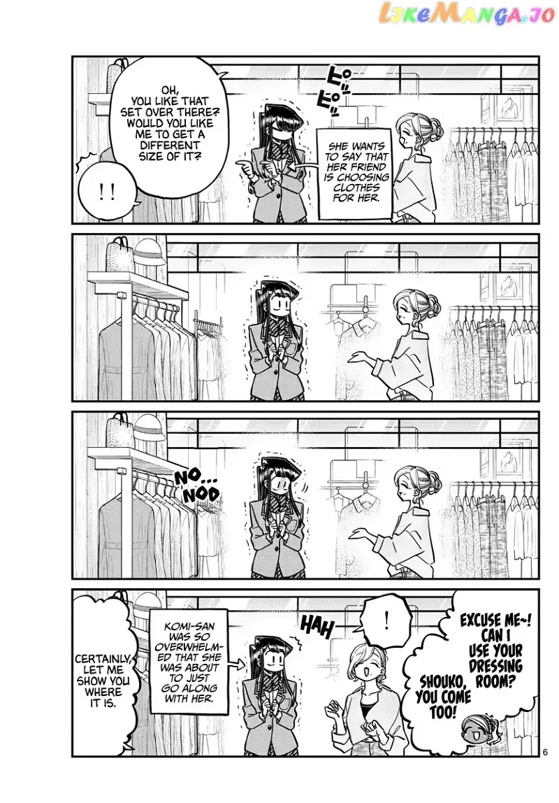 Komi-san wa Komyushou desu Chapter 318 page 5