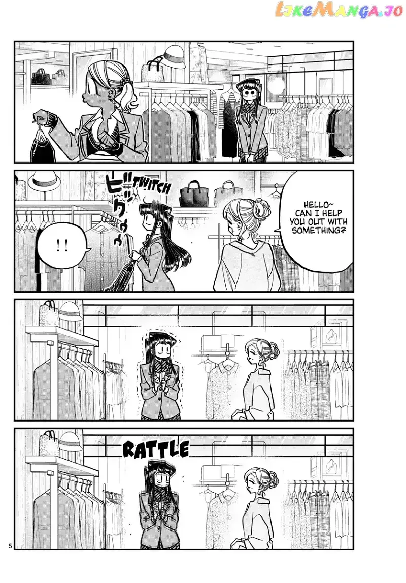 Komi-san wa Komyushou desu Chapter 318 page 4