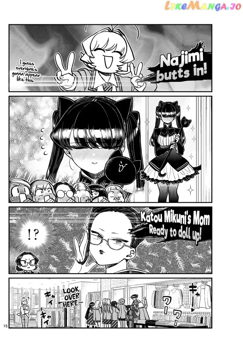 Komi-san wa Komyushou desu Chapter 318 page 14