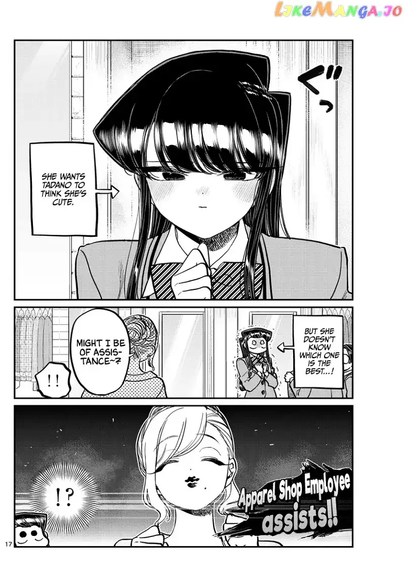 Komi-san wa Komyushou desu Chapter 318 page 16