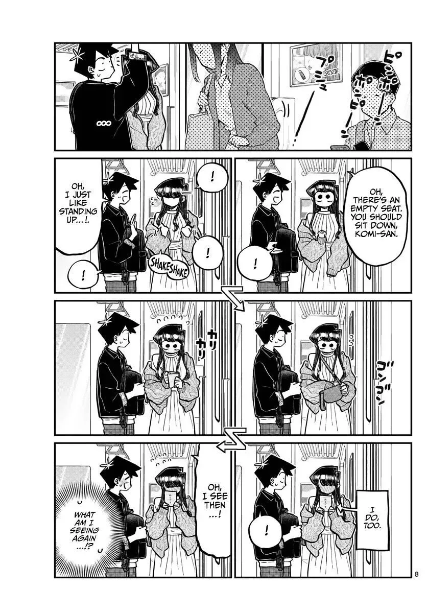 Komi-san wa Komyushou desu Chapter 319 page 8