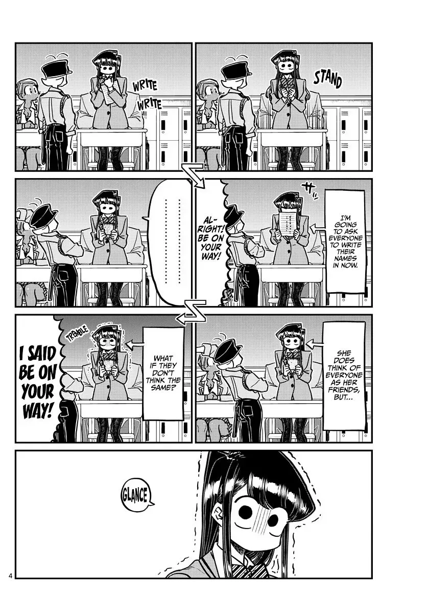 Komi-san wa Komyushou desu Chapter 323 page 4