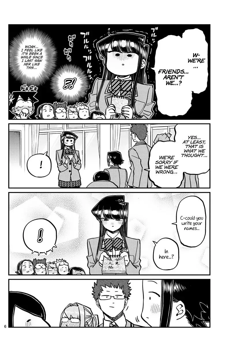 Komi-san wa Komyushou desu Chapter 323 page 6