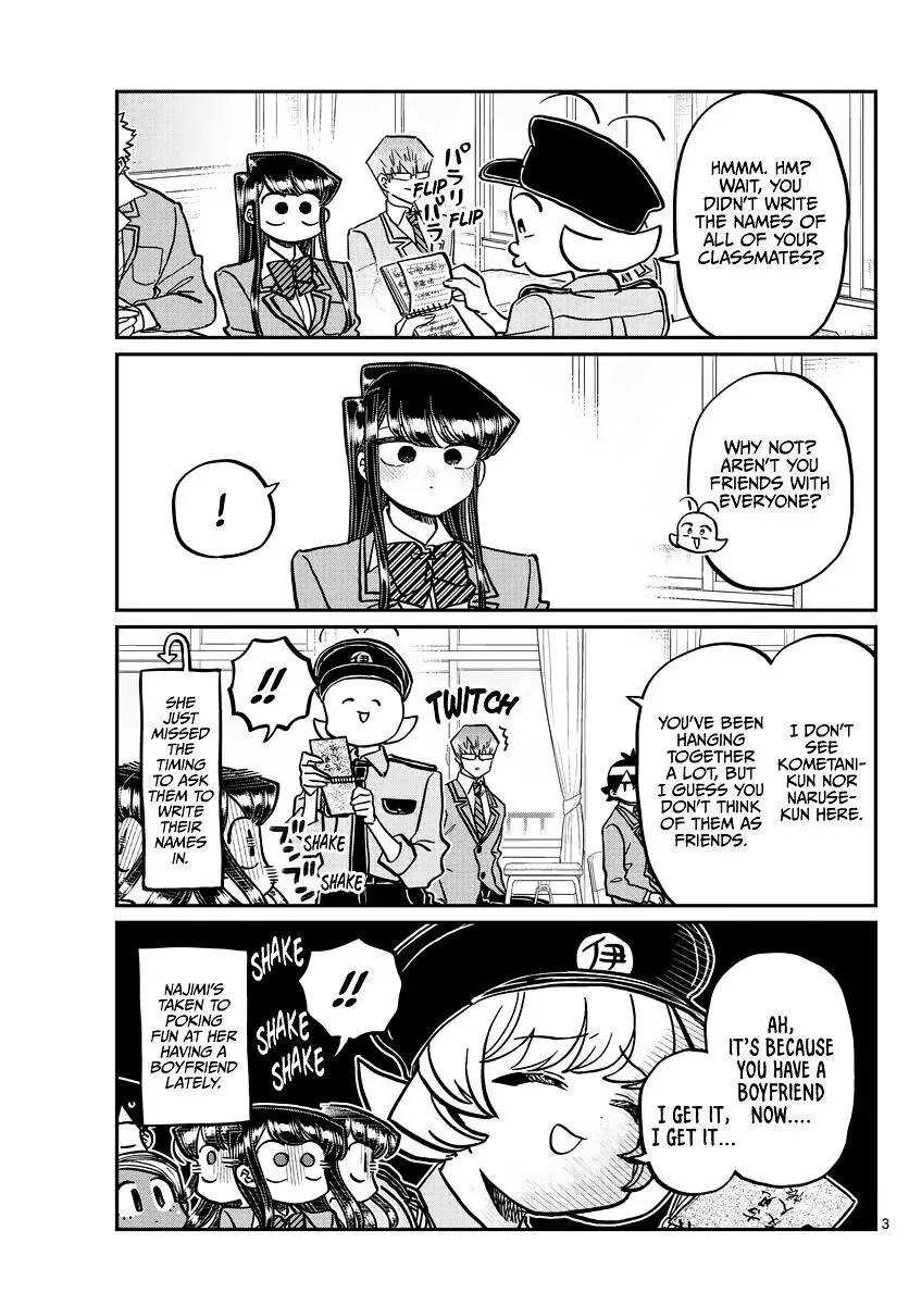 Komi-san wa Komyushou desu Chapter 323 page 3