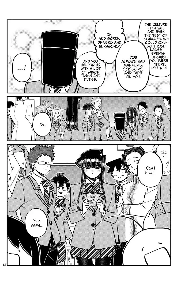 Komi-san wa Komyushou desu Chapter 323 page 12