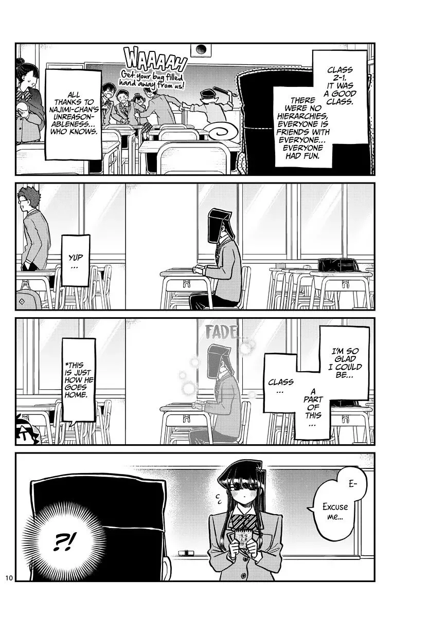 Komi-san wa Komyushou desu Chapter 323 page 10