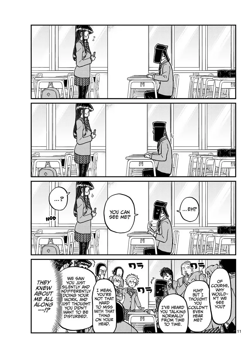Komi-san wa Komyushou desu Chapter 323 page 11