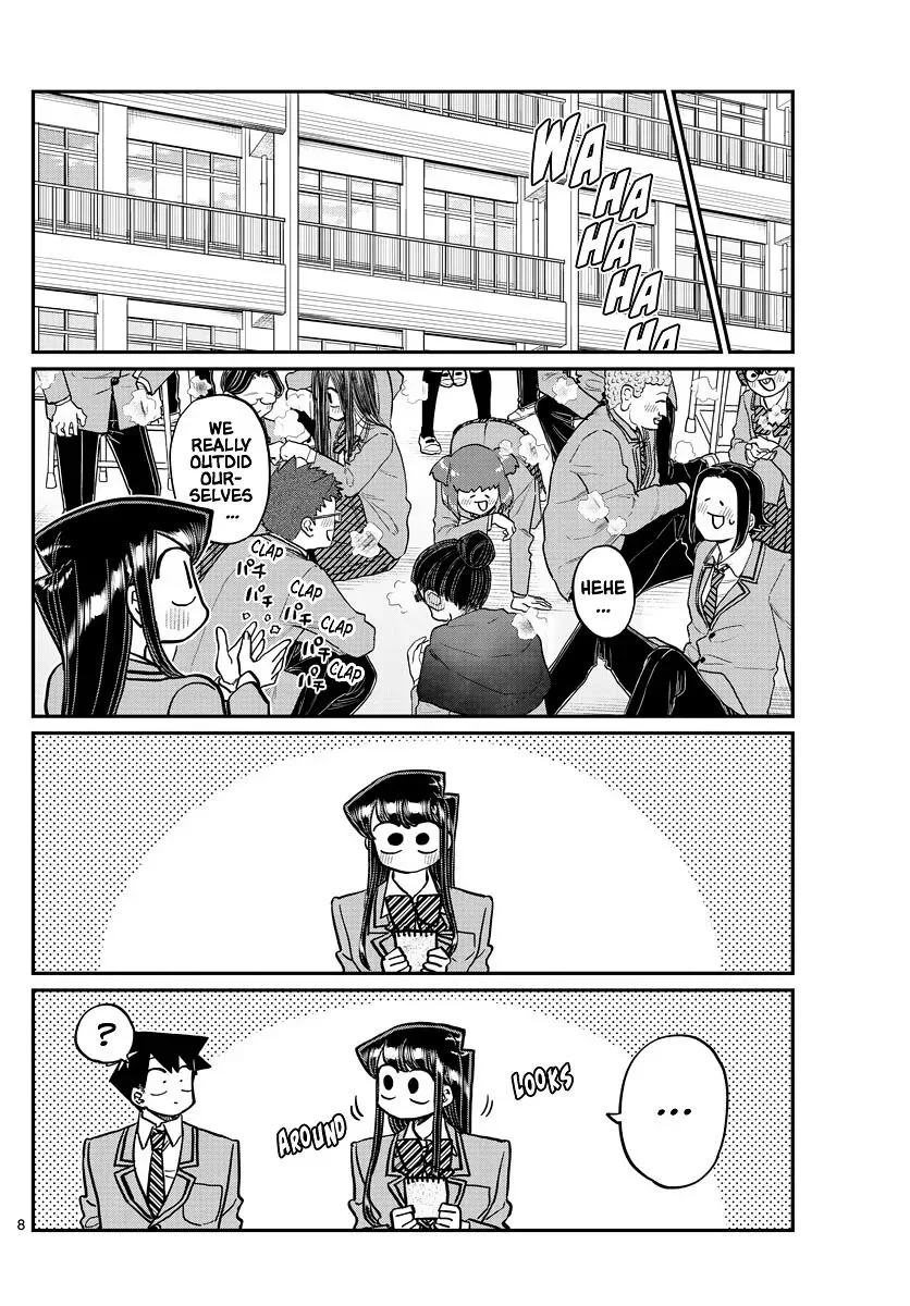 Komi-san wa Komyushou desu Chapter 323 page 8