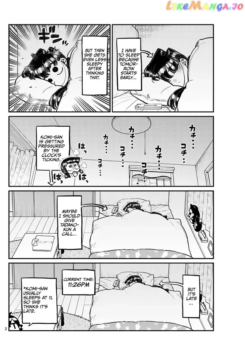 Komi-san wa Komyushou desu Chapter 324 page 3