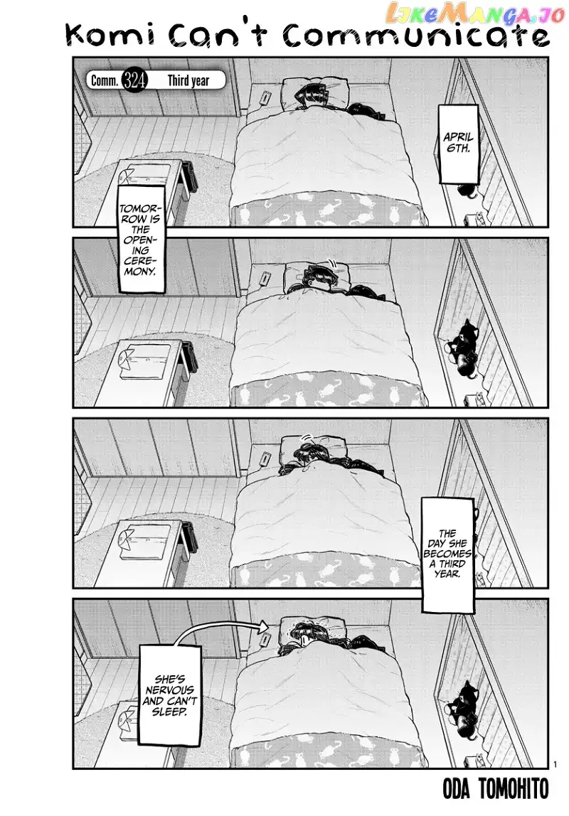 Komi-san wa Komyushou desu Chapter 324 page 2