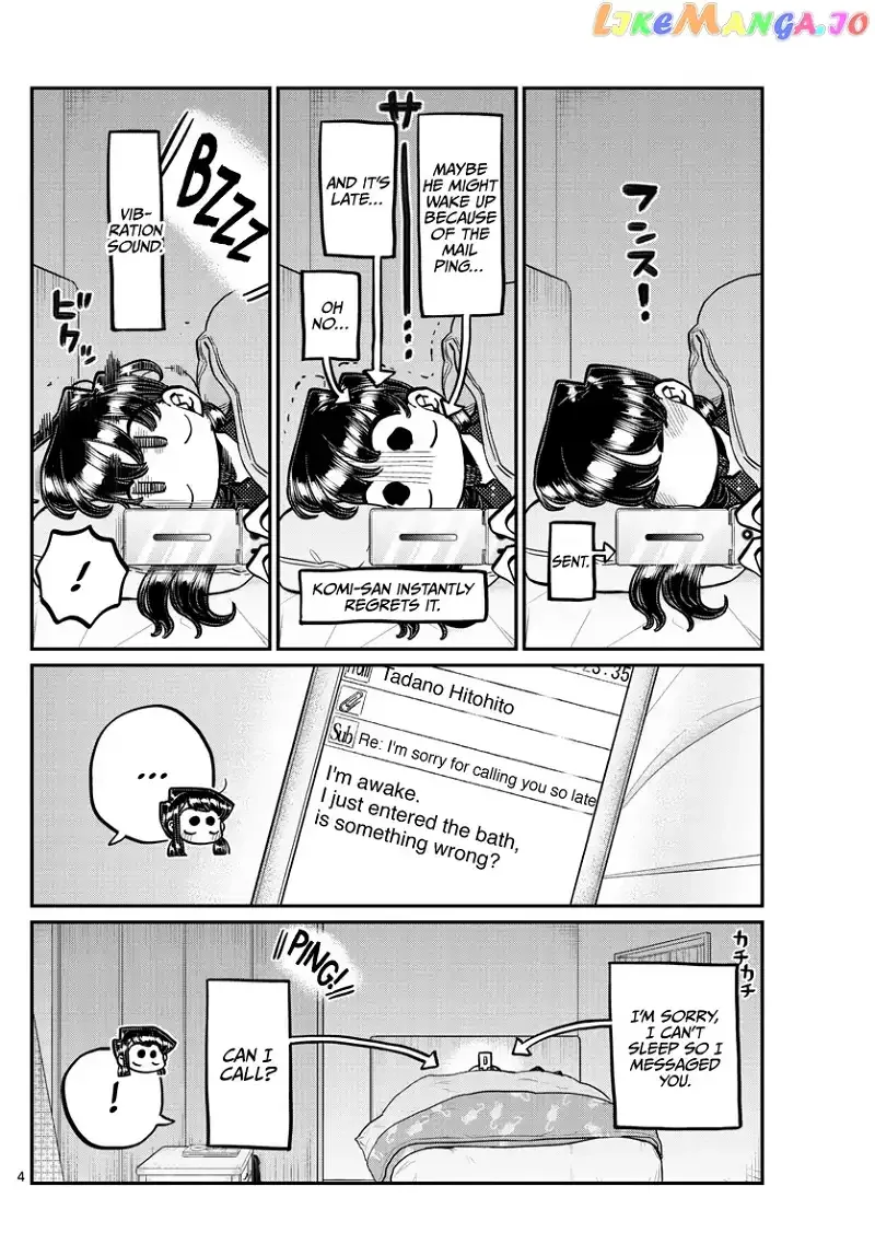 Komi-san wa Komyushou desu Chapter 324 page 5