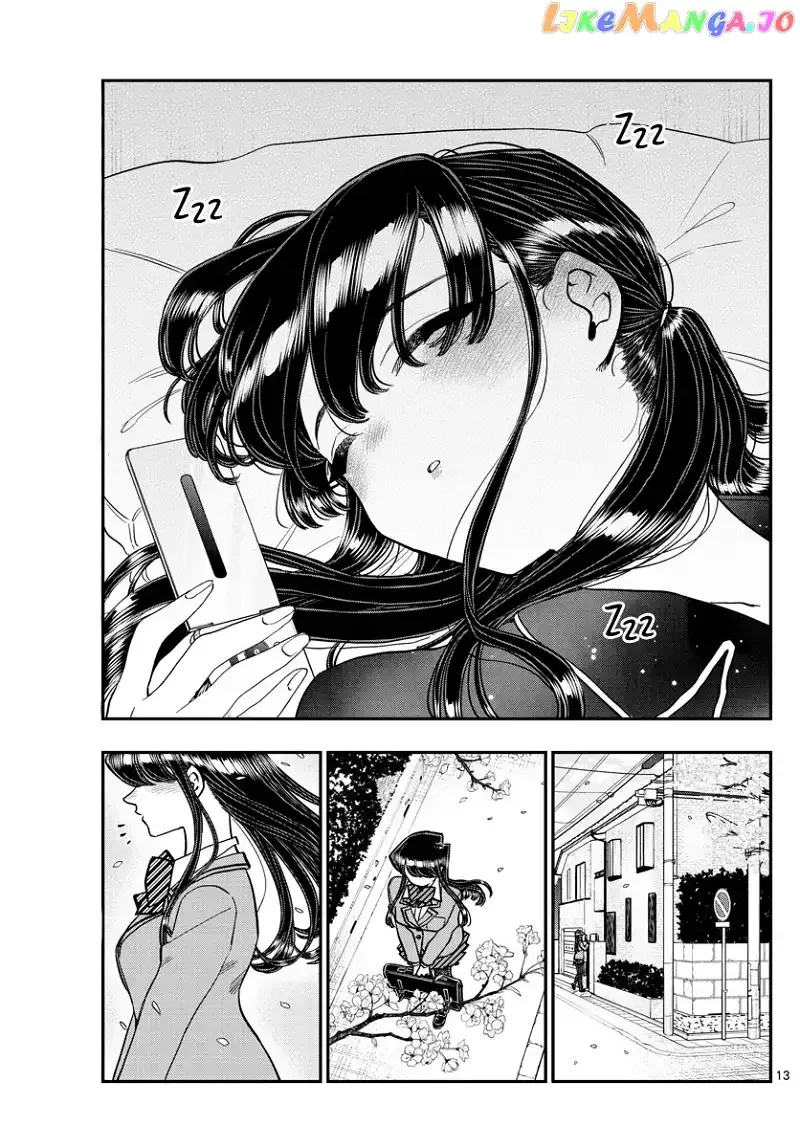 Komi-san wa Komyushou desu Chapter 324 page 14