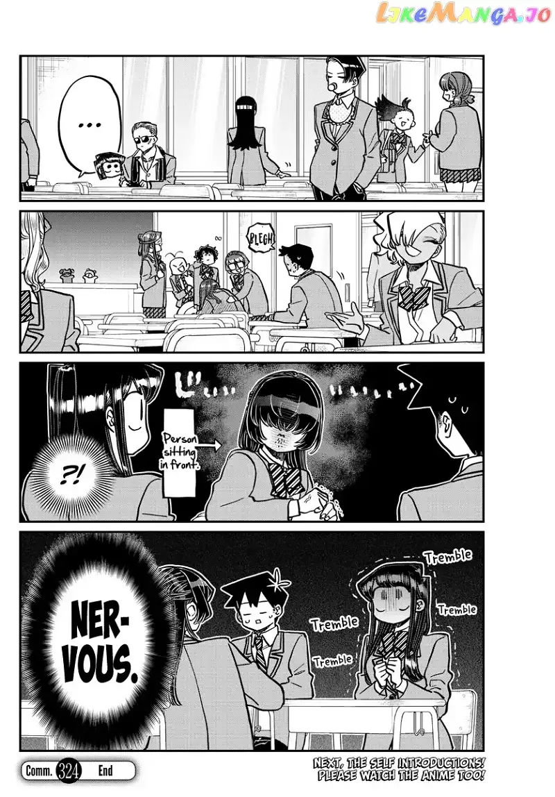 Komi-san wa Komyushou desu Chapter 324 page 17