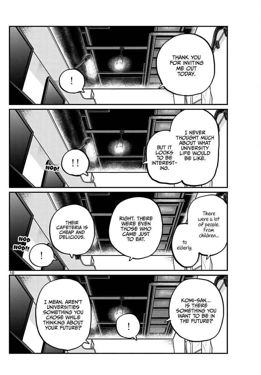 Komi-san wa Komyushou desu Chapter 349 page 11