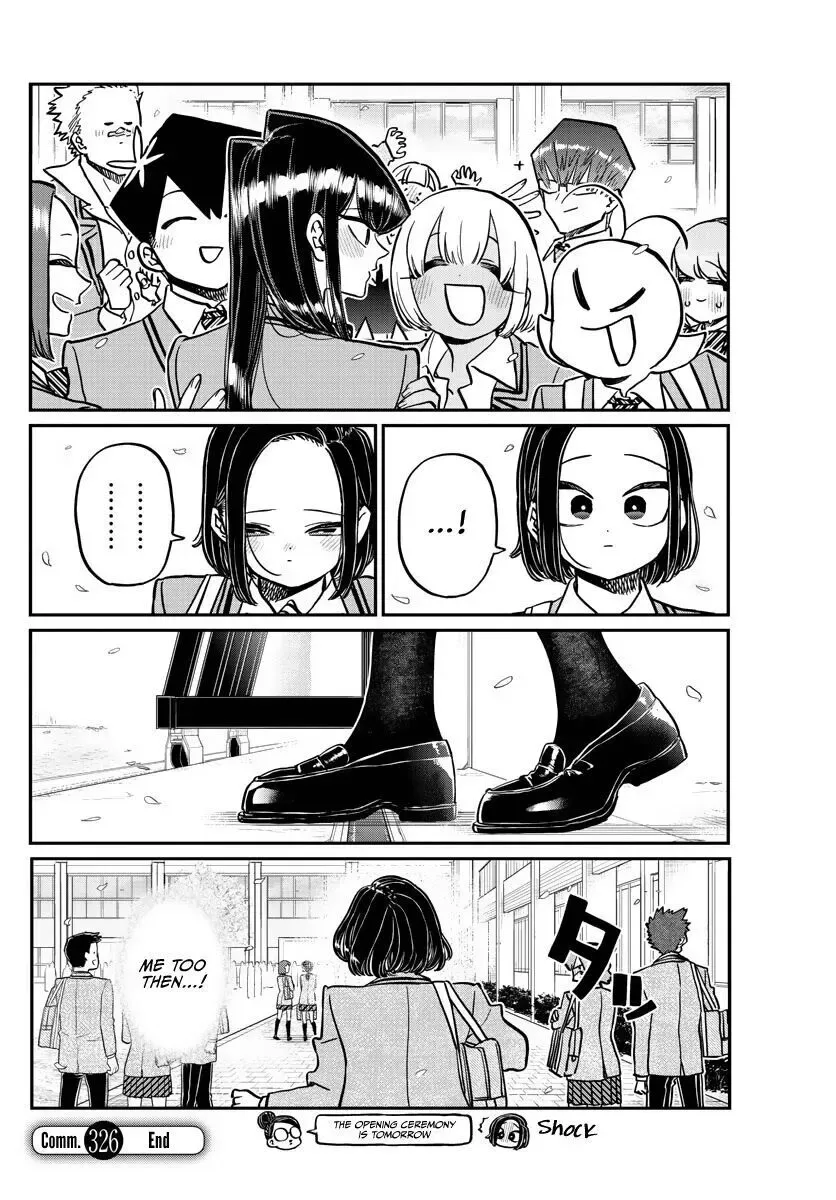 Komi-san wa Komyushou desu Chapter 326 page 8
