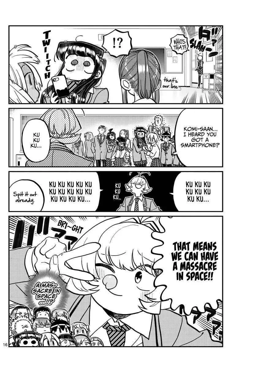 Komi-san wa Komyushou desu Chapter 350 page 17