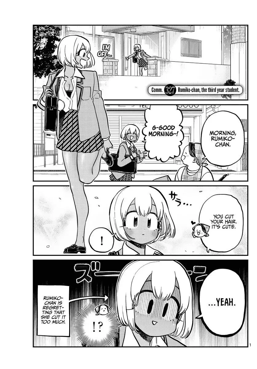 Komi-san wa Komyushou desu Chapter 327 page 1