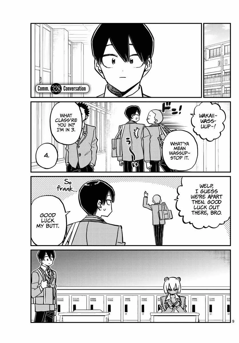 Komi-san wa Komyushou desu Chapter 328 page 1