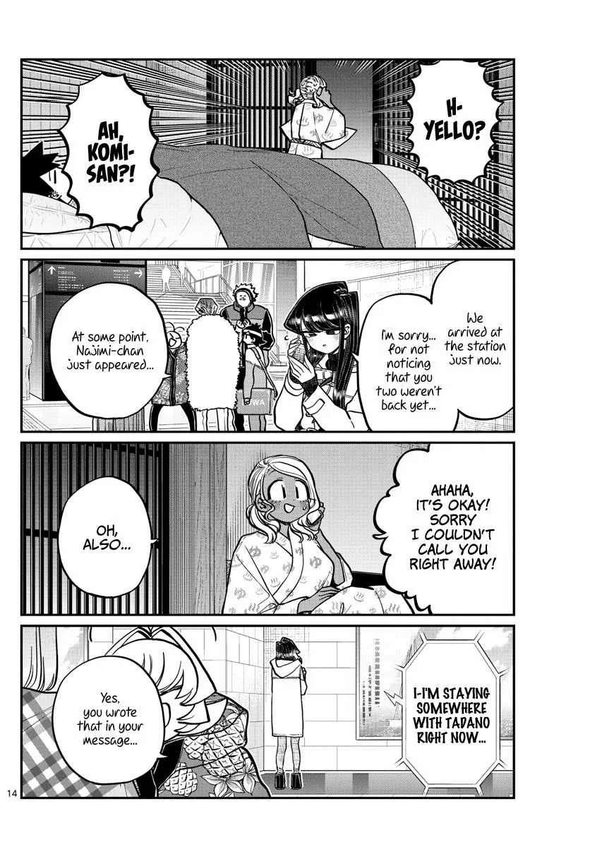 Komi-san wa Komyushou desu Chapter 264 page 14