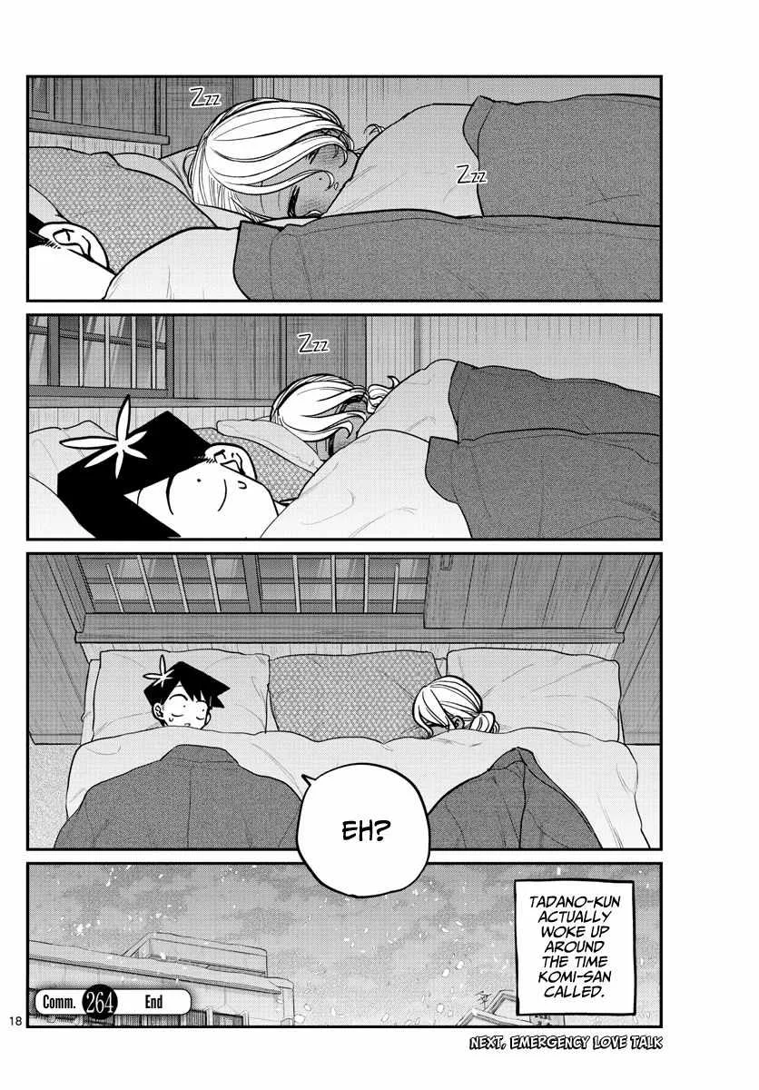 Komi-san wa Komyushou desu Chapter 264 page 18