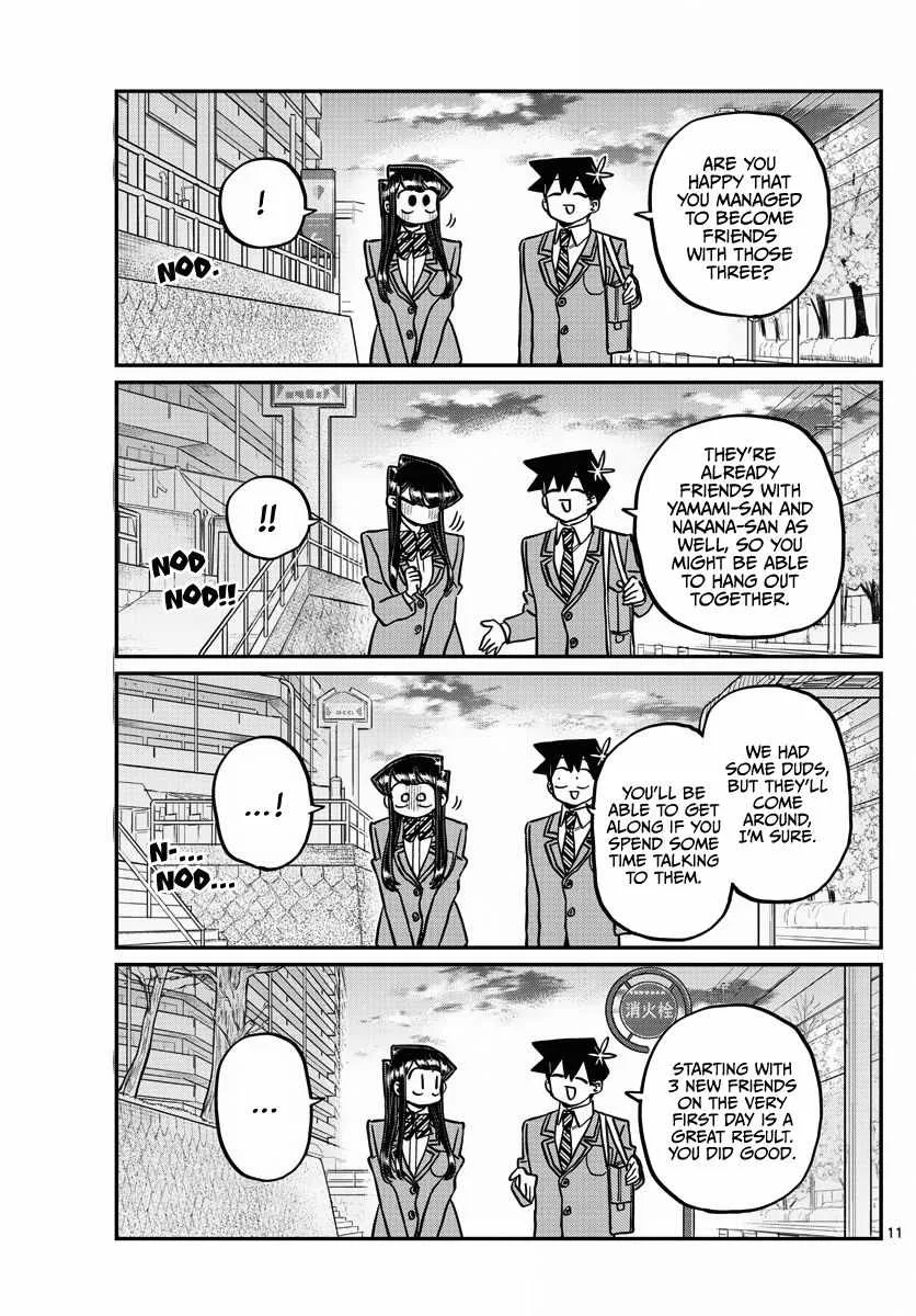 Komi-san wa Komyushou desu Chapter 329 page 11