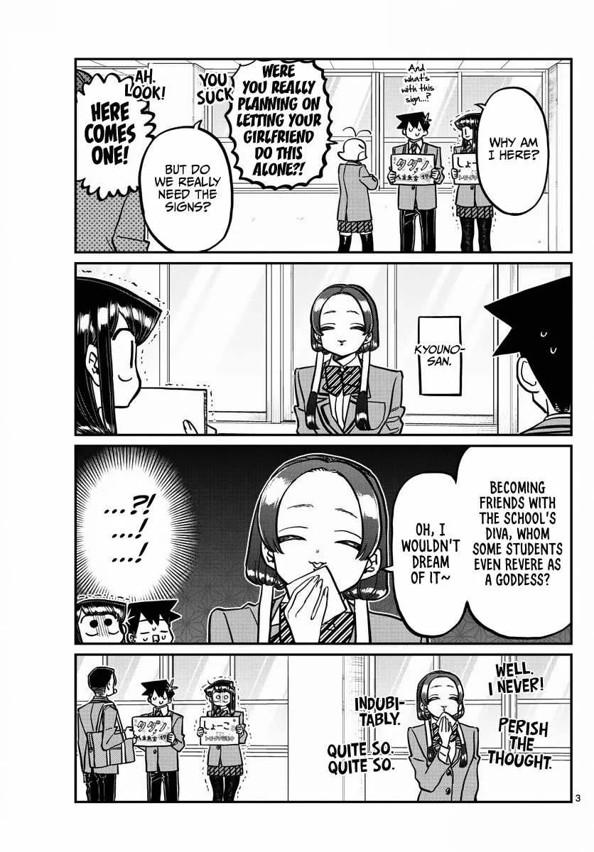 Komi-san wa Komyushou desu Chapter 329 page 3