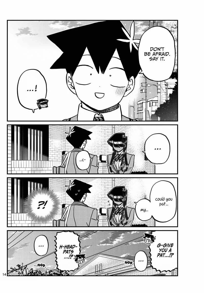 Komi-san wa Komyushou desu Chapter 329 page 14