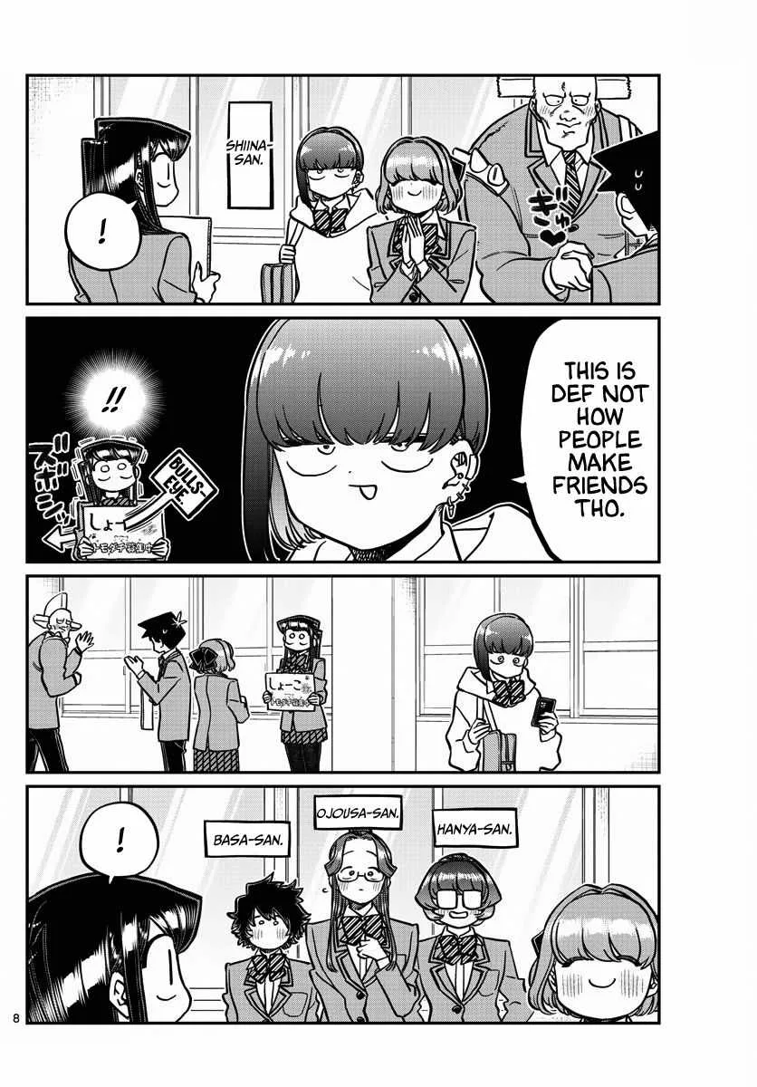 Komi-san wa Komyushou desu Chapter 329 page 8