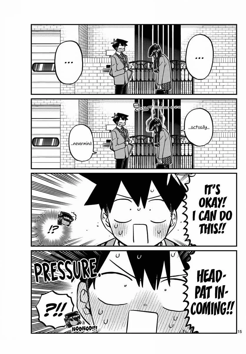 Komi-san wa Komyushou desu Chapter 329 page 15