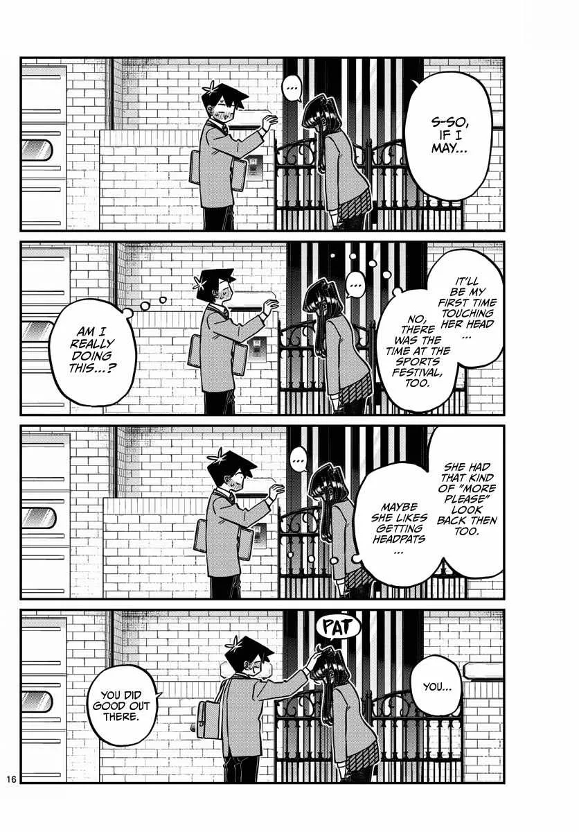Komi-san wa Komyushou desu Chapter 329 page 16