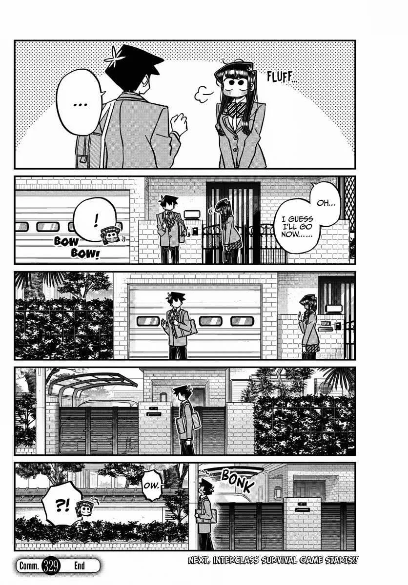 Komi-san wa Komyushou desu Chapter 329 page 18