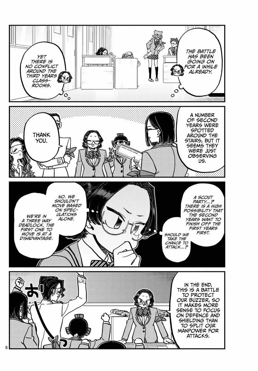Komi-san wa Komyushou desu Chapter 331 page 6