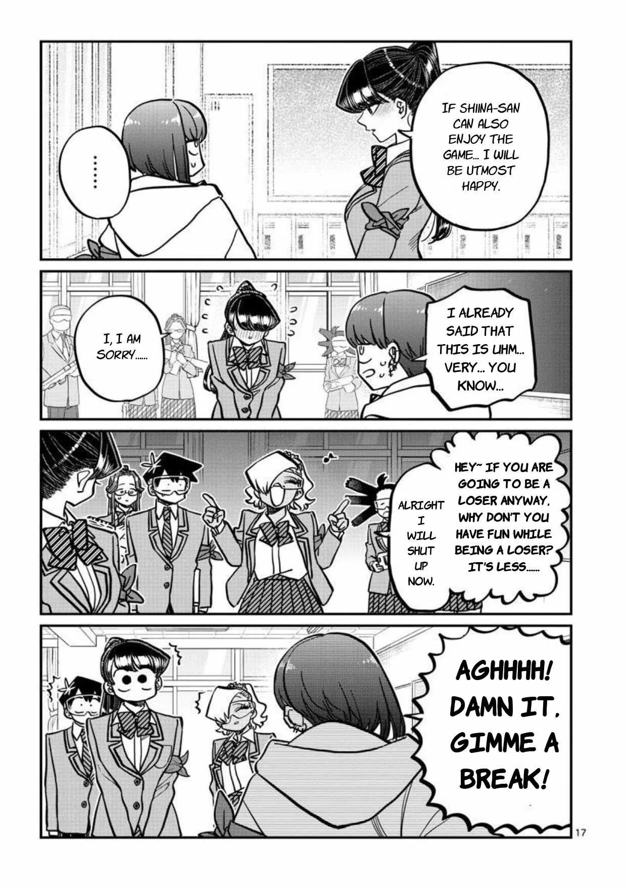 Komi-san wa Komyushou desu Chapter 332 page 18