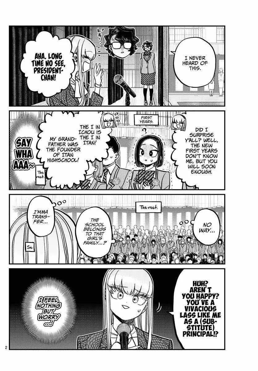 Komi-san wa Komyushou desu Chapter 330 page 2