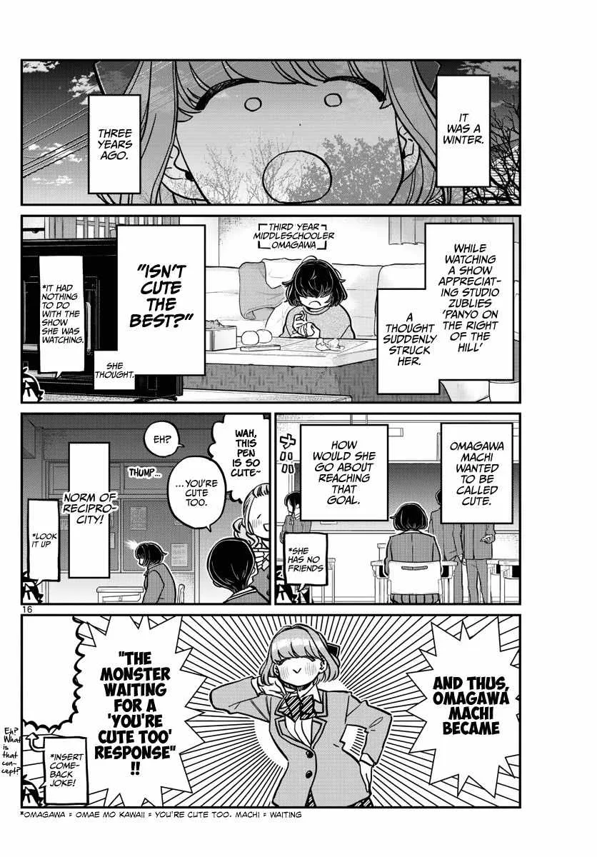 Komi-san wa Komyushou desu Chapter 331 page 16