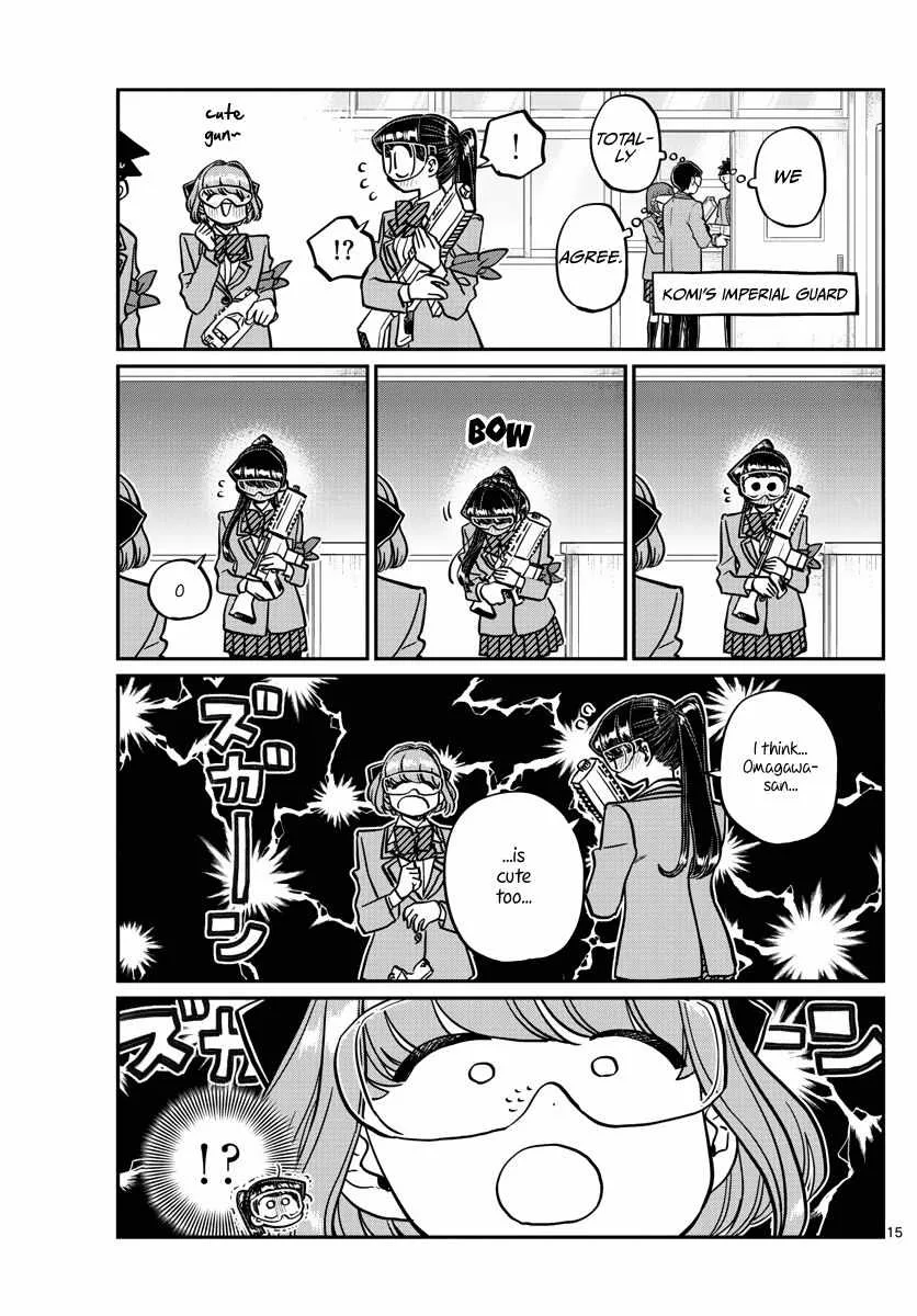 Komi-san wa Komyushou desu Chapter 331 page 15