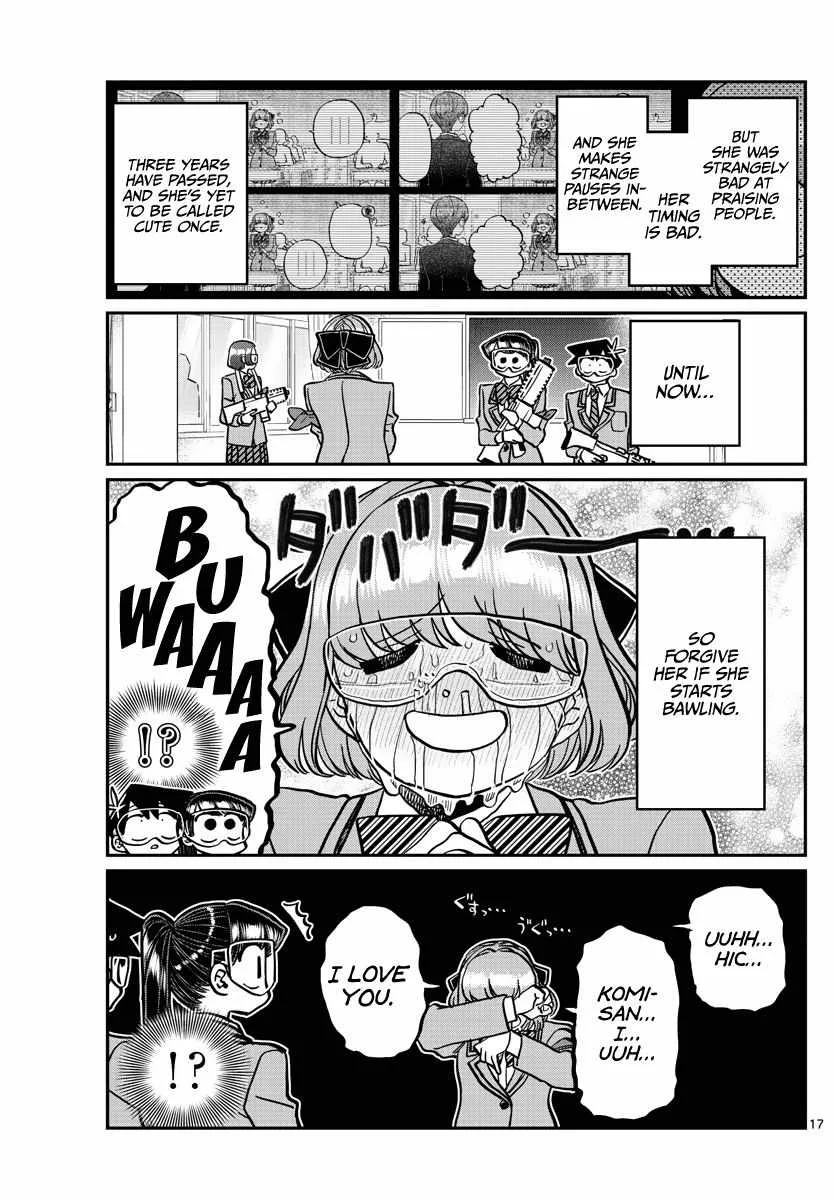 Komi-san wa Komyushou desu Chapter 331 page 17