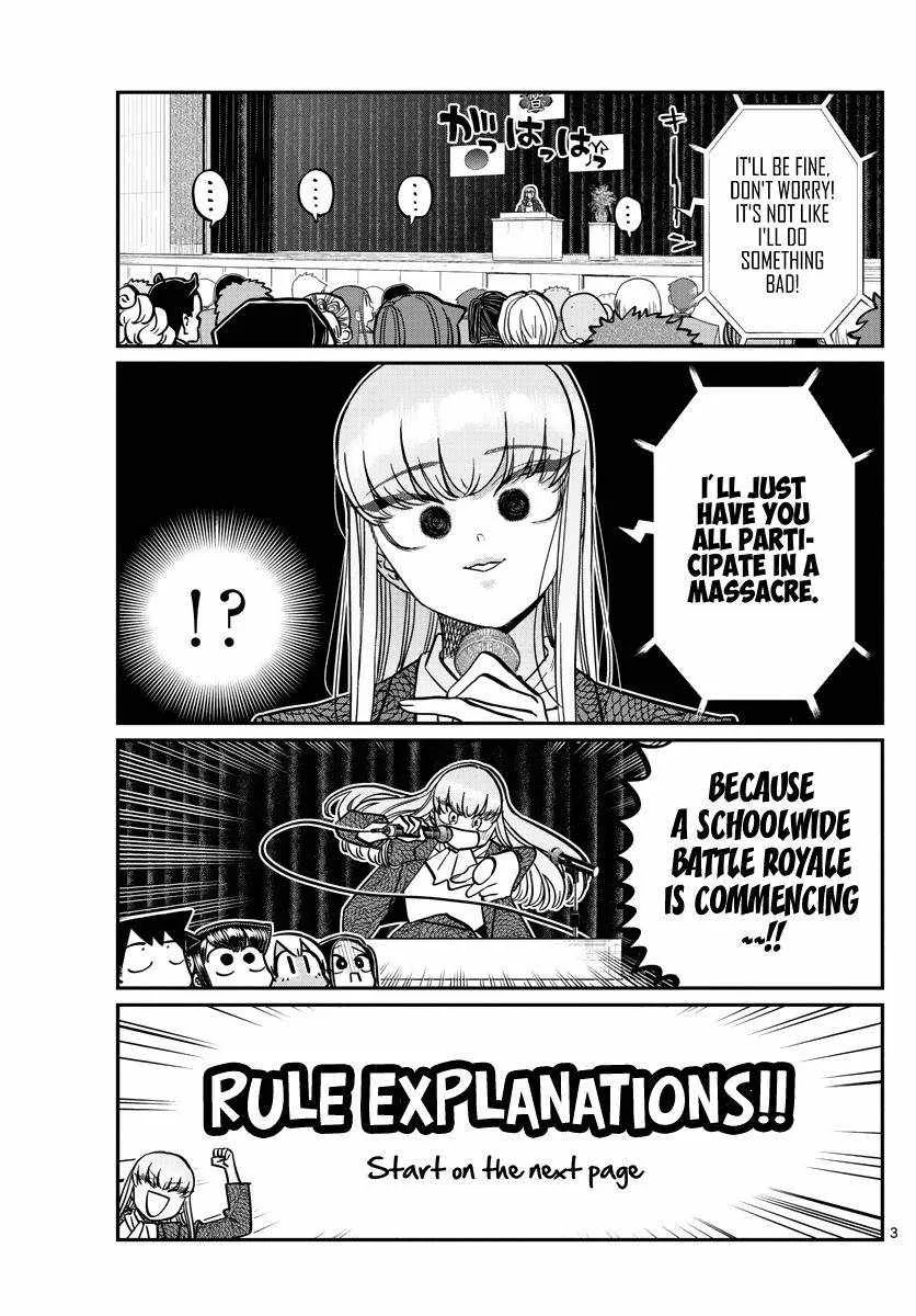 Komi-san wa Komyushou desu Chapter 330 page 3