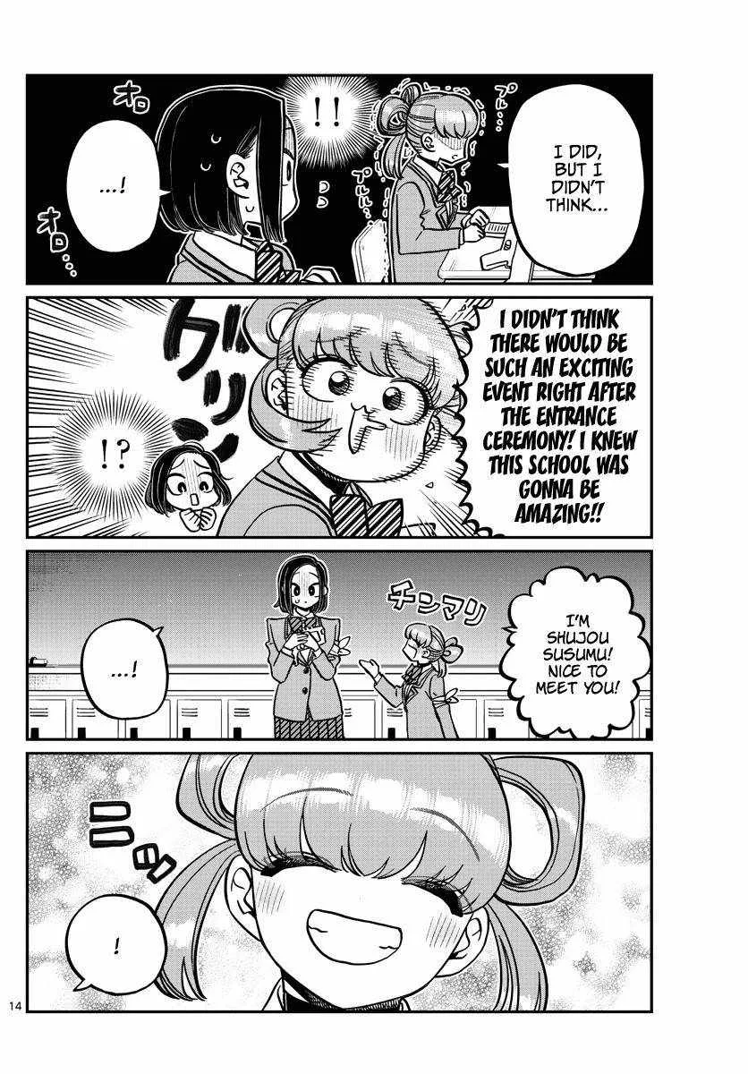 Komi-san wa Komyushou desu Chapter 330 page 14