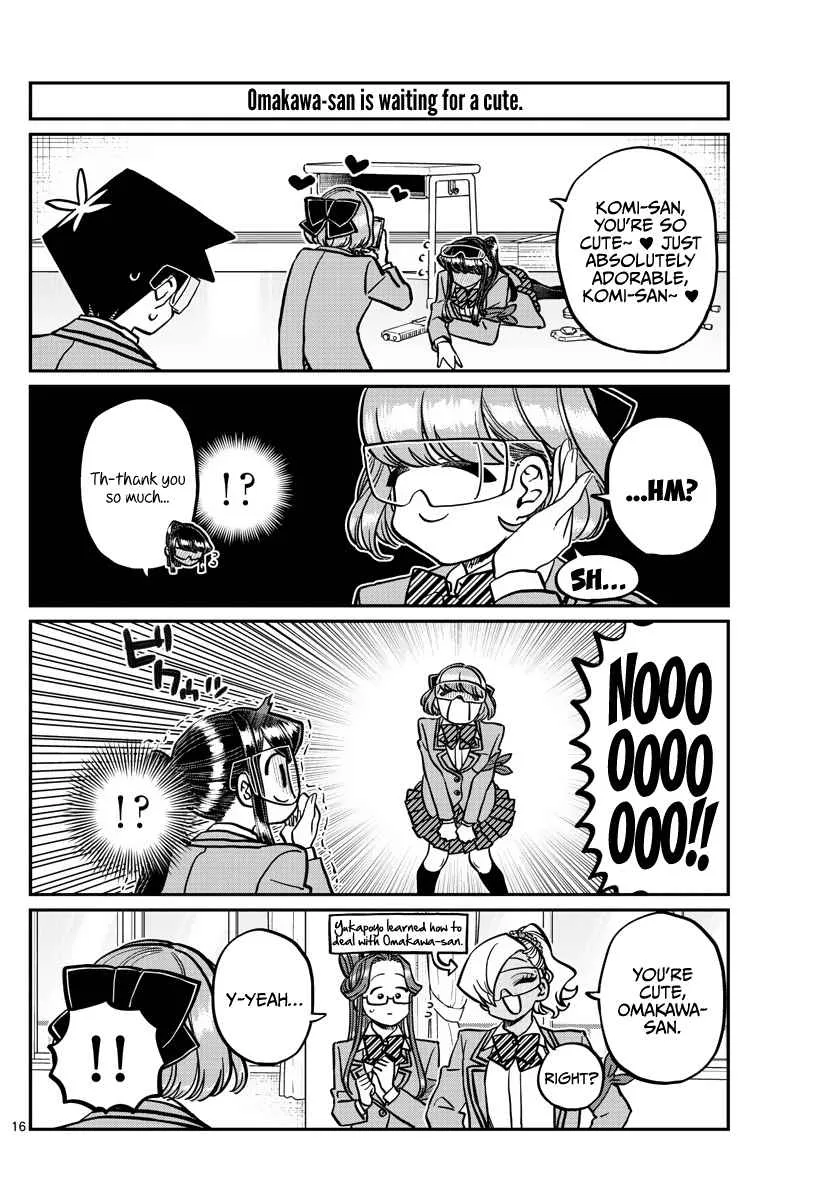 Komi-san wa Komyushou desu Chapter 333 page 16