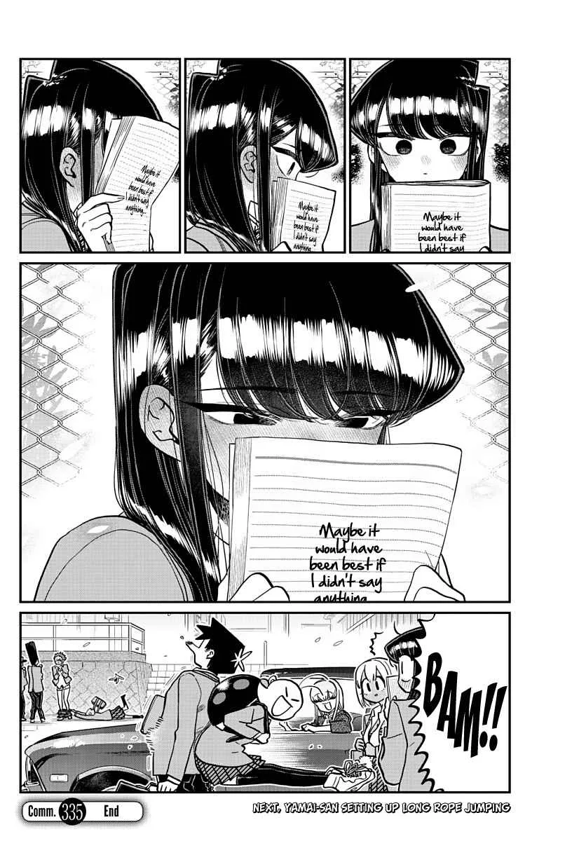 Komi-san wa Komyushou desu Chapter 335 page 8