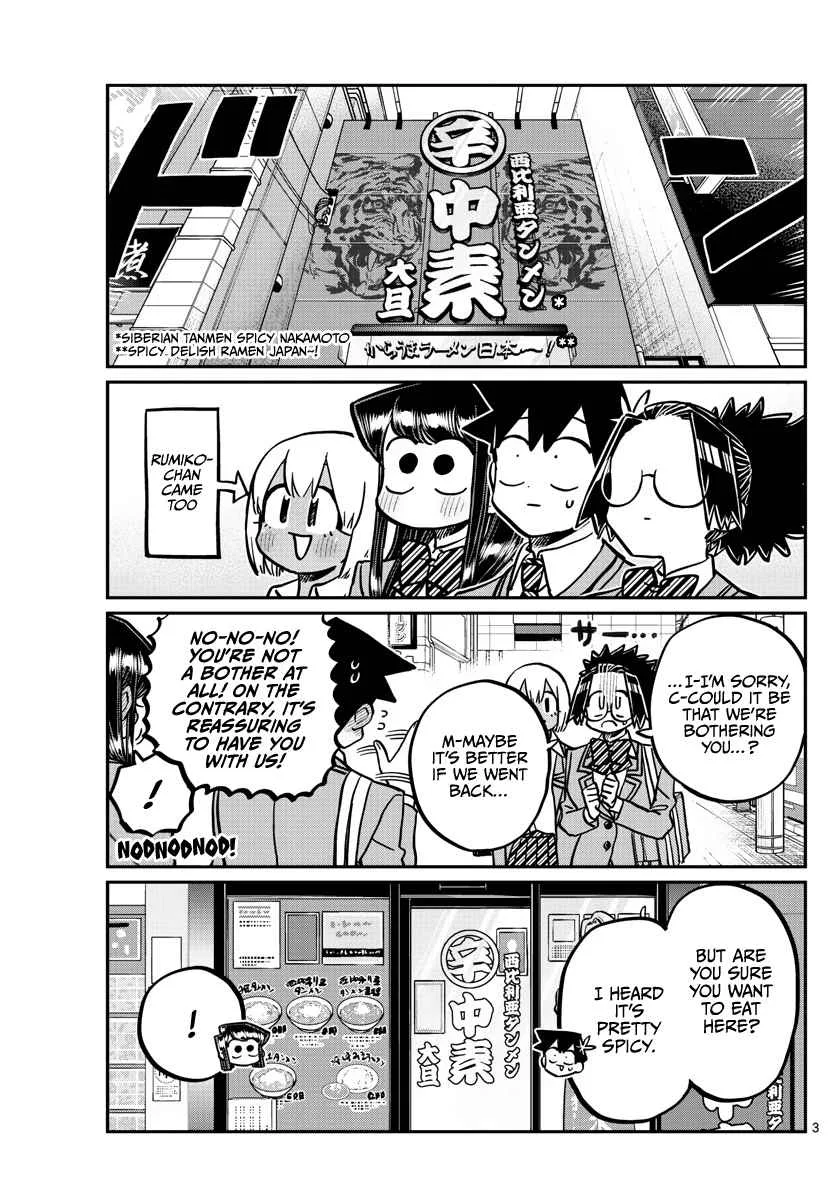 Komi-san wa Komyushou desu Chapter 337 page 3